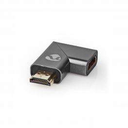 HDMI Adapter Hoek Rechts High Speed met Ethernet